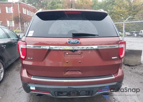 2018 Ford Explorer Xlt z USA, uszkodzony, nr VIN 1FM5K8DH9JGA22839